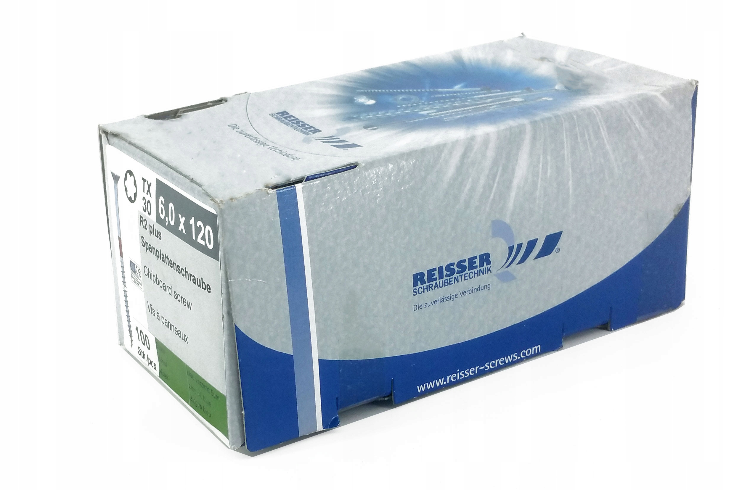 Wkręty Reisser R2Plus 6x120 TX30 100 szt Marka Reisser