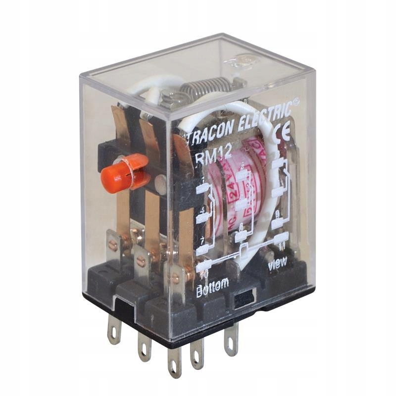 

Przekaźnik miniaturowy RM12 3P 240V Ac Tracon