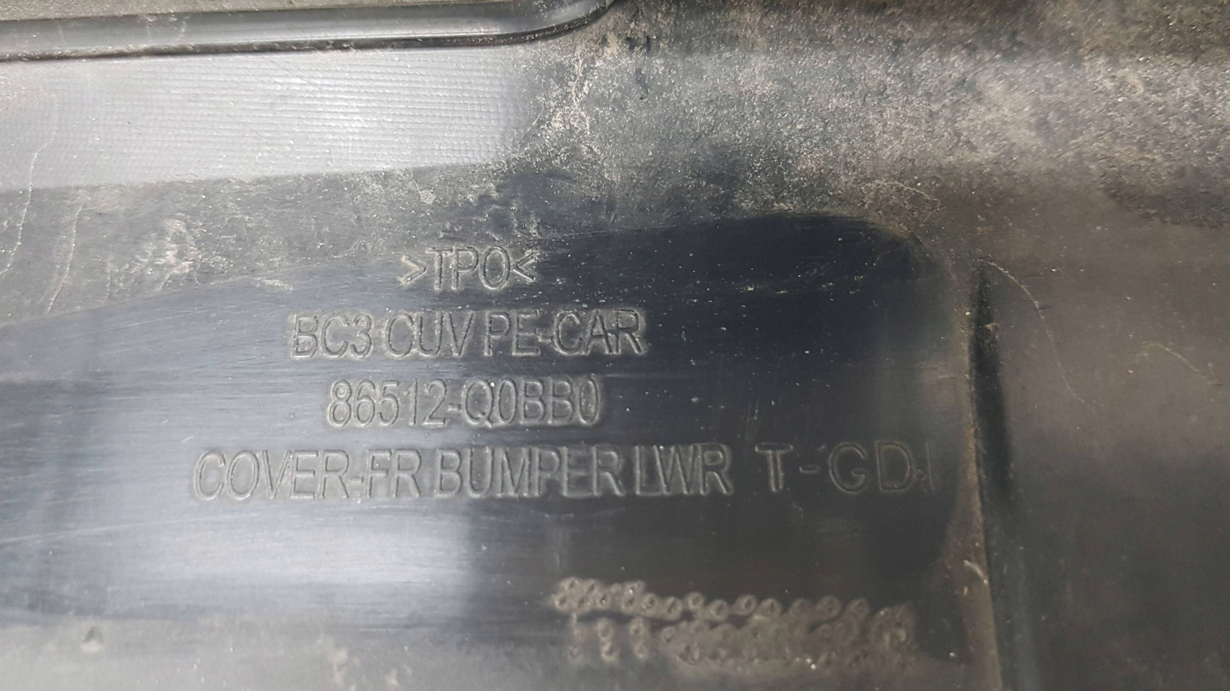 HYUNDAI BAYON 2024 - bumper front 86512-QOBBO