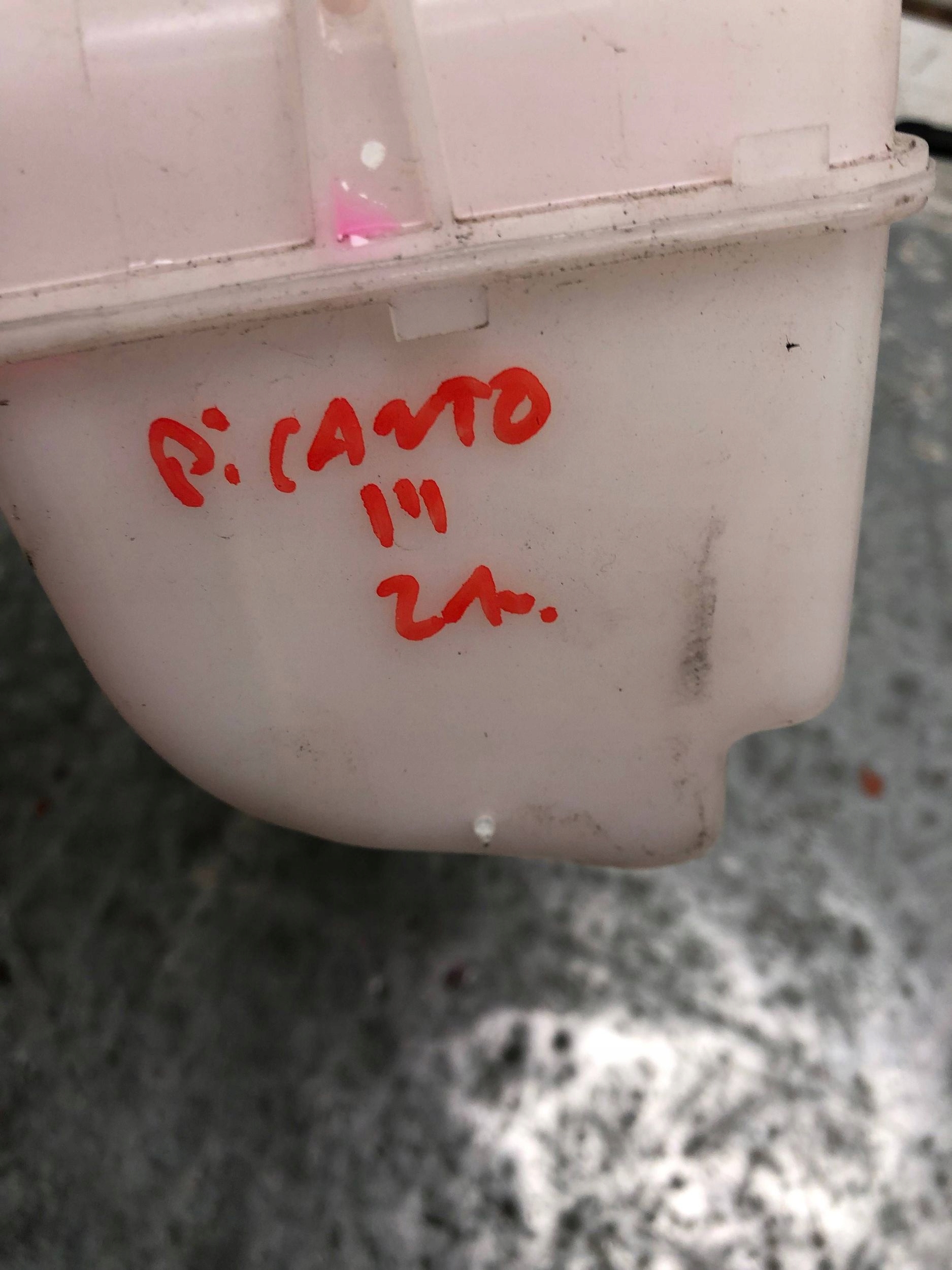 Réservoir eau KIA PICANTO III 25430-G6000