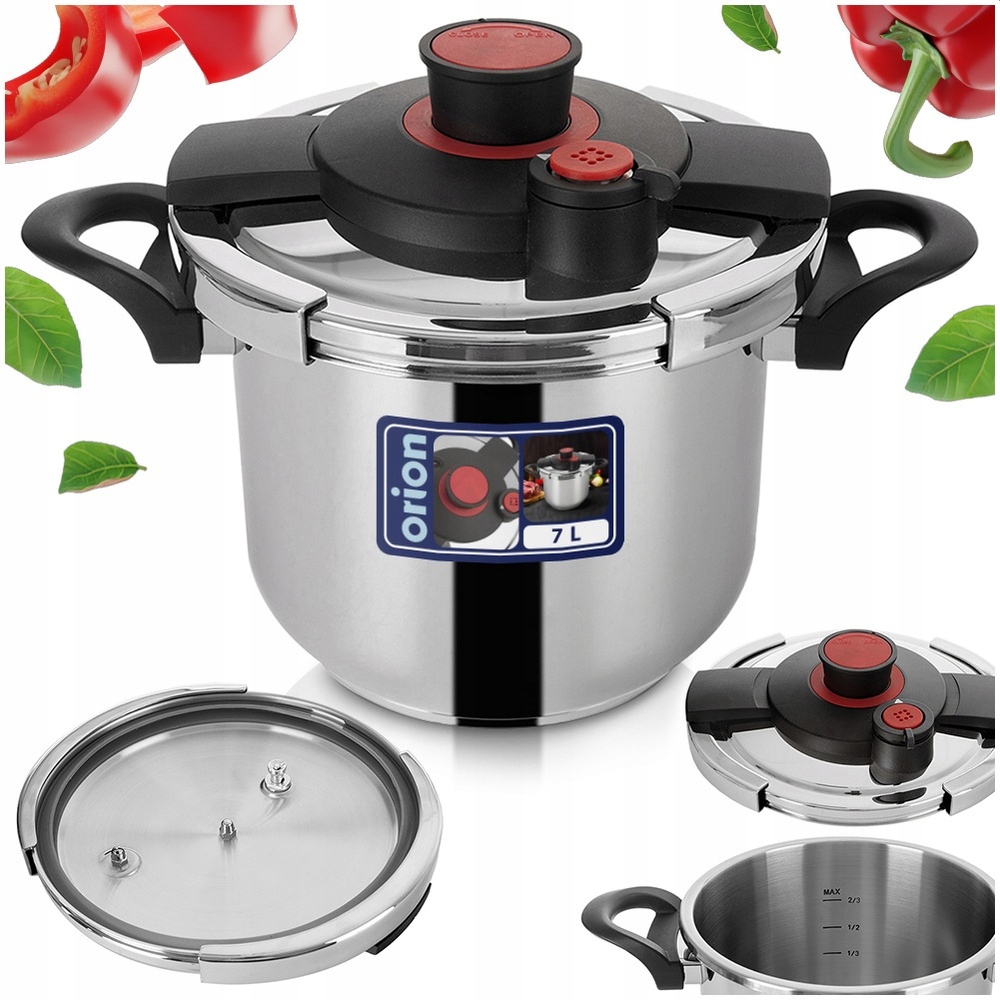 Tlakový Tlakový Hrnec Orion 7L Automatický hrnec Storm