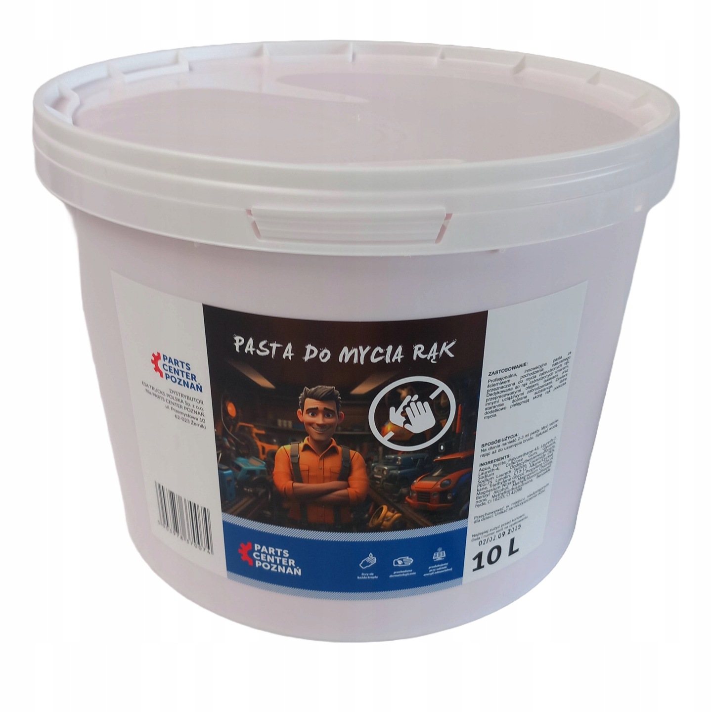 Pasta na ruce Profi Plus 10L Bozp Parts Center Poznaň Esa Trucks [W0008]