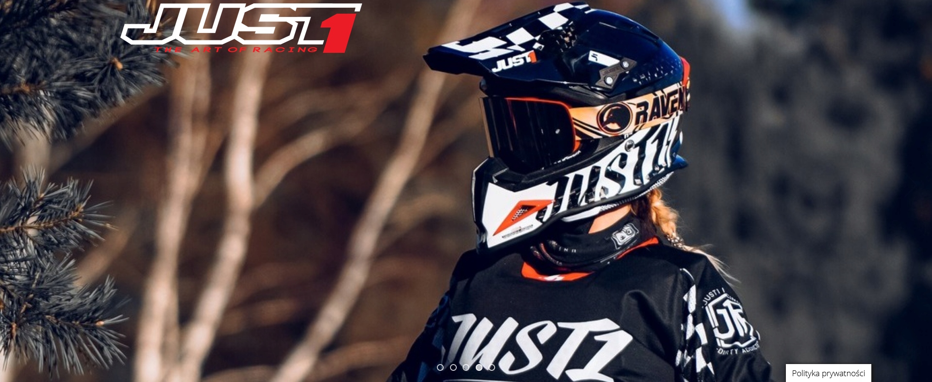 KASK MOTOCYKLOWY CROSS ENDURO QUAD ROZ-L JUST 1 Rodzaj zapięcia DD