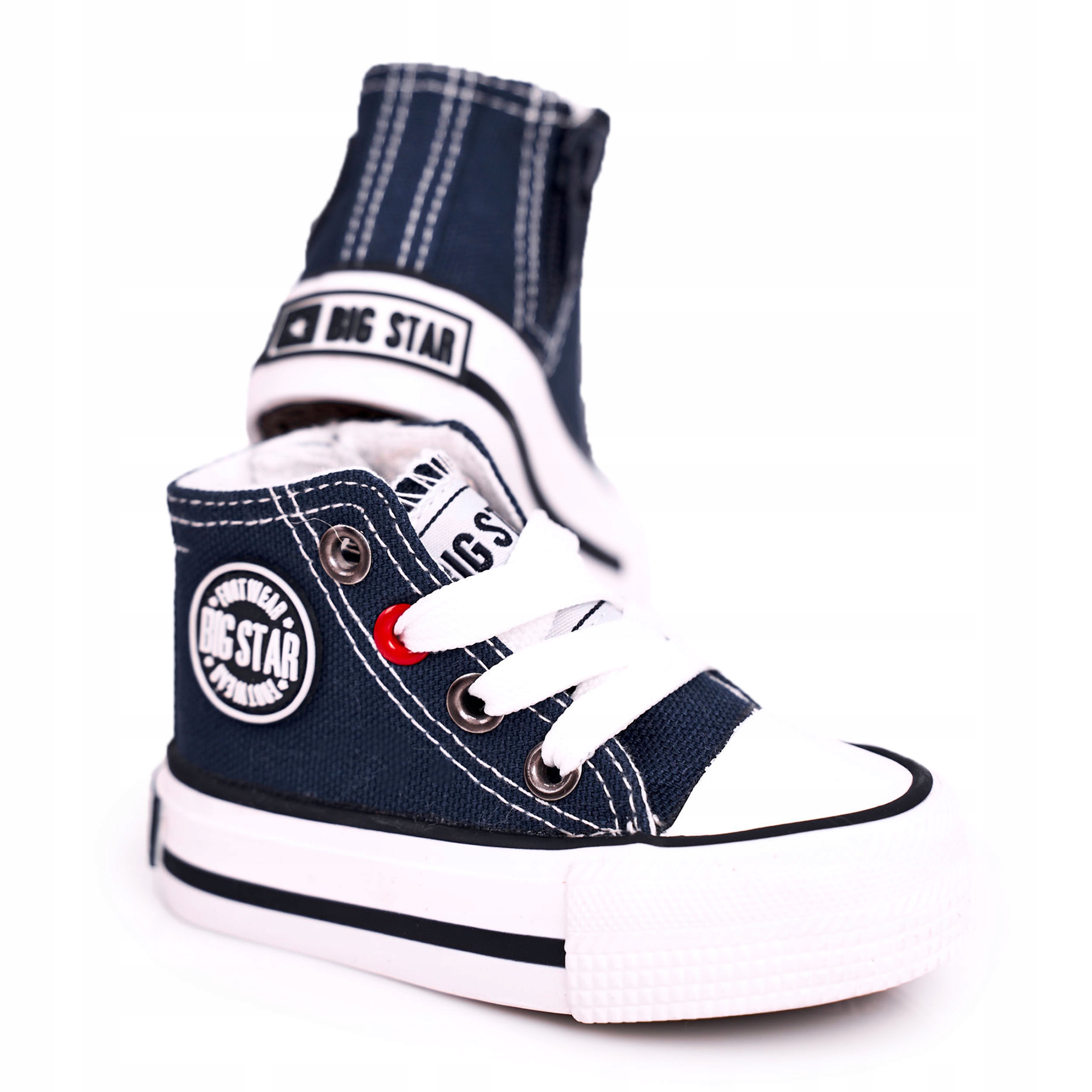 

Dziecięce Wysokie Trampki Big Star Granatowe 21