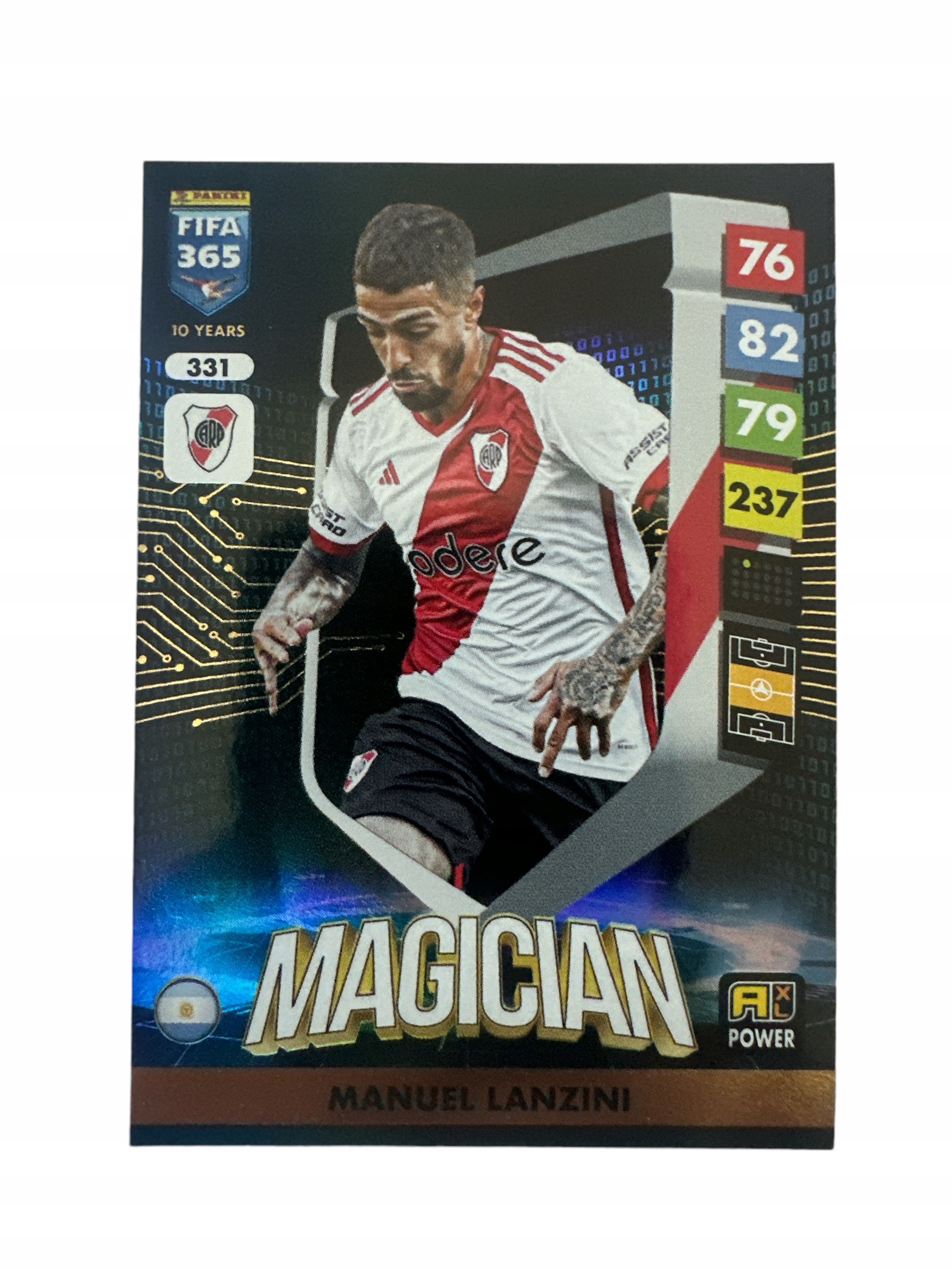 Fifa 365 2025 Adrenalyn XL Panini Power Magician Nr 331 Lanzini