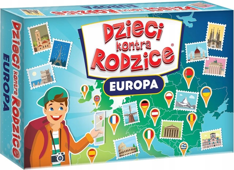 

Gra Dzieci Kontra Rodzice Europa gra rodzinna