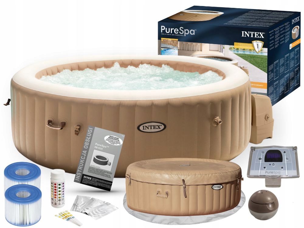 Dmuchane Spa Hydromasaż Pure Spa Intex 28426 4 osoby