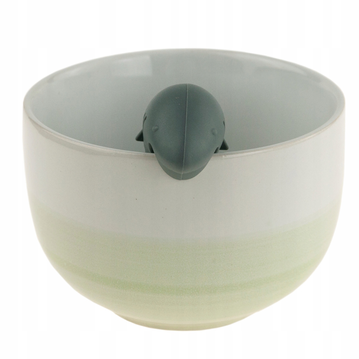 ZAPARZACZ DO HERBATY ZIÓŁ REKIN SILIKONOWY SITKO Kolor odcienie szarości i srebra