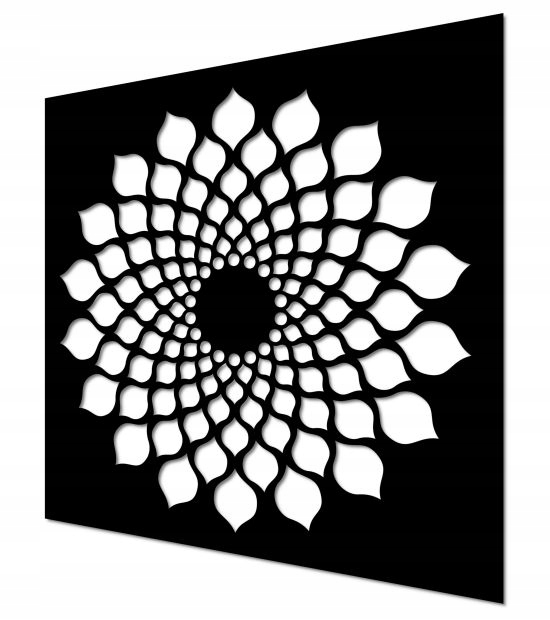 Drewniany panel dekoracyjny 70cm Obraz MANDALA ECO Zastosowanie dekoracja ściany