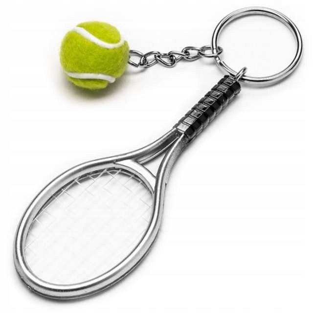 

Brelok do kluczy Breloczek tennis ziemny piłeczka