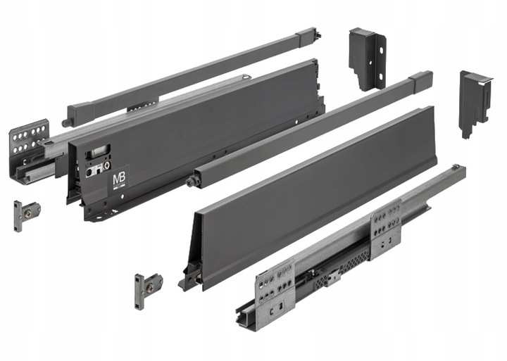 

Szuflada Gtv Modernbox Pro wysoka Antracyt L500