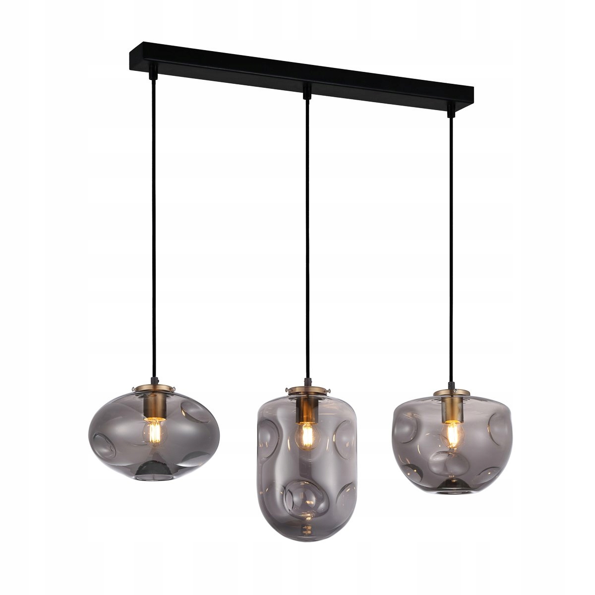 Závesná lampa Hatella PND-112038-3-BRO+SG Italux