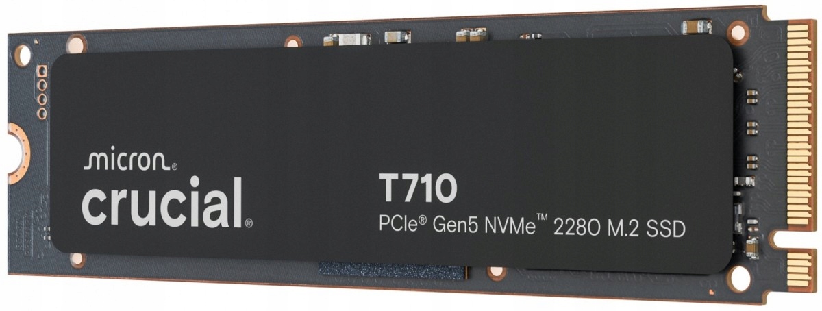 CRUCIAL T710 1000GB [1TB] NVMe PCIe Gen.5 M.2 2280 — 5