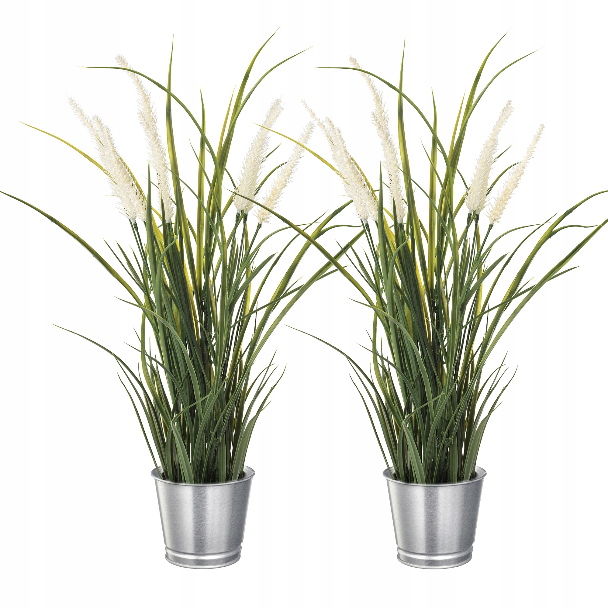 

2x Trawa Ozdobna Kwitnąca sztuczna 52cm Fejka Ikea