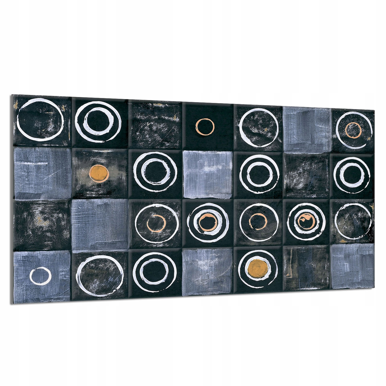 Skleněná ochranná deska na sporák 90x52 Vzor do kuchyně