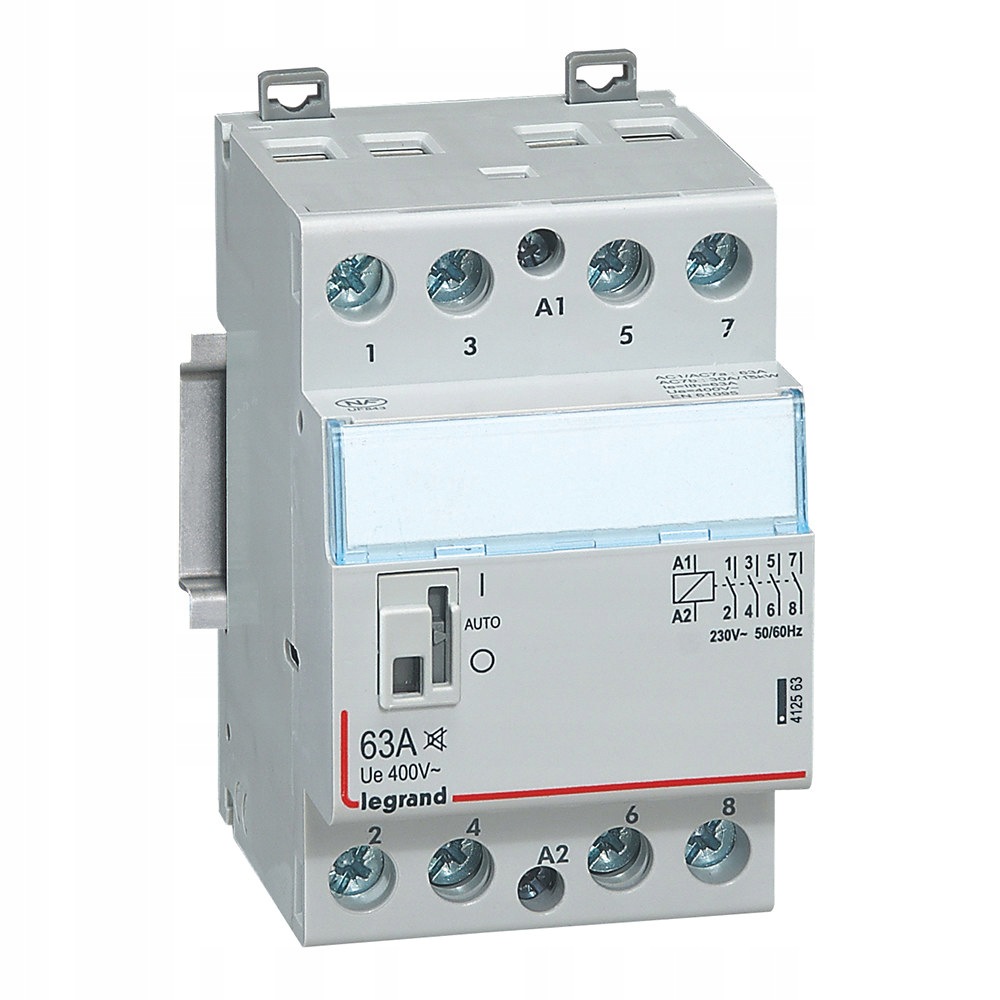 Stycznik modułowy Sm 363 63A 230V 4NO cichy
