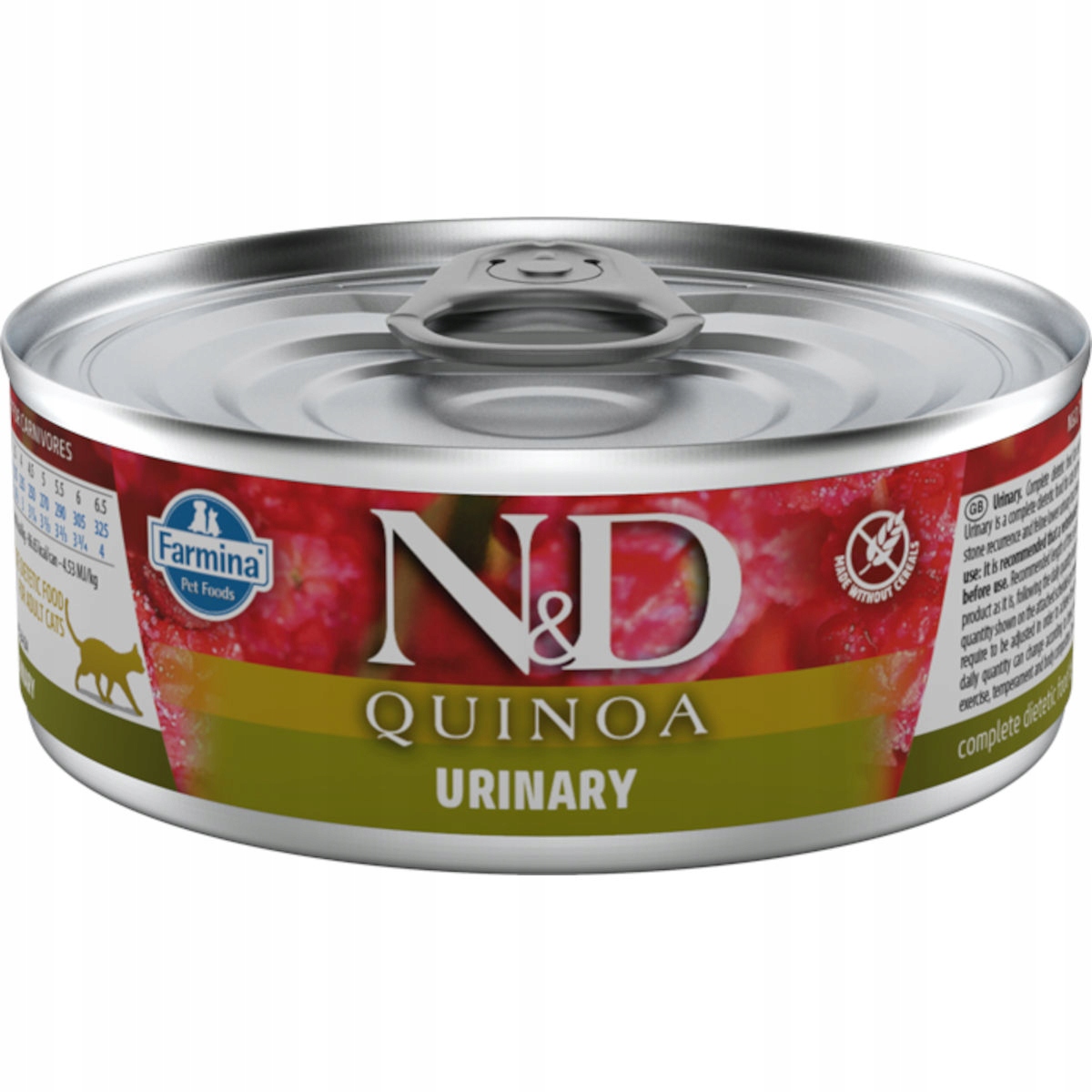 Farmina N&d Cat Quinoa Urinary Adult mokré krmivo pro kočky 70 g