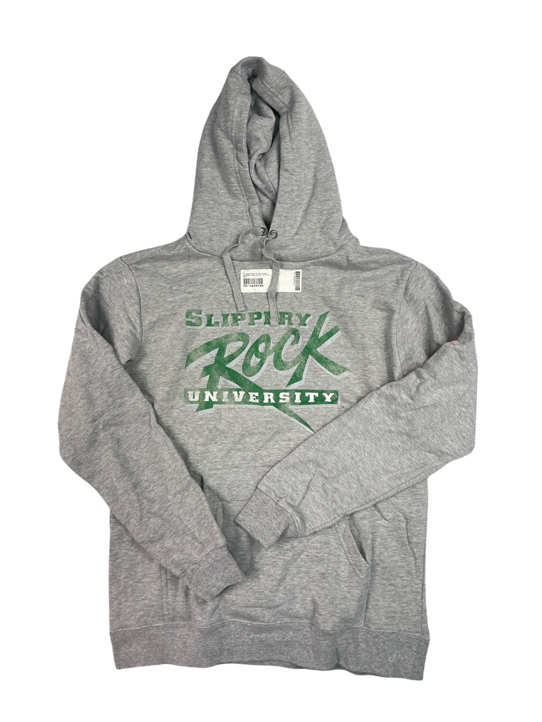 Šedá pánská mikina kapuce Slippery Rock Ncaa M