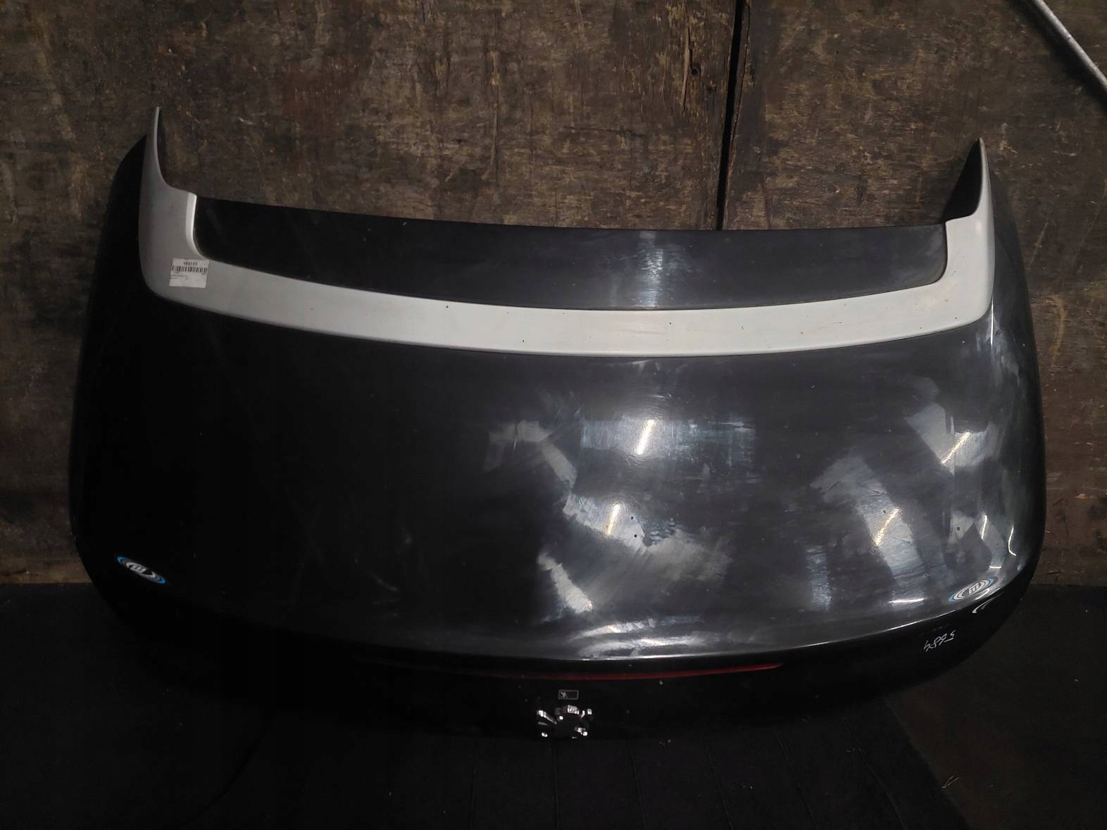 complete rear part PEUGEOT 207 CC EXLB trunk door bumper lights