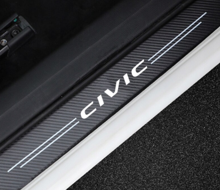 Honda CIVIC naklejki ochronne na progi 4 szt.