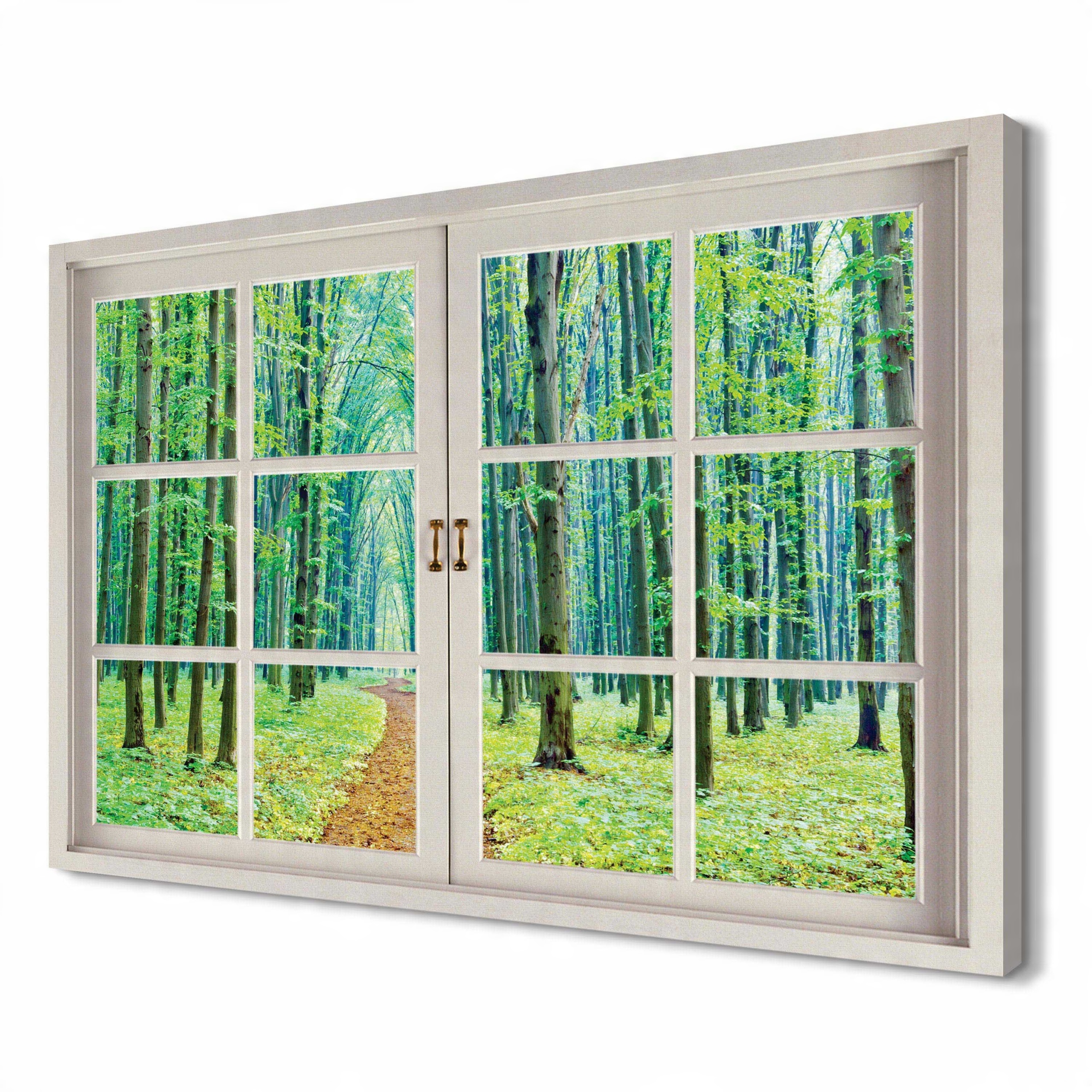 

Piękny zielony las 120x80 Canvas obrazy drukowane