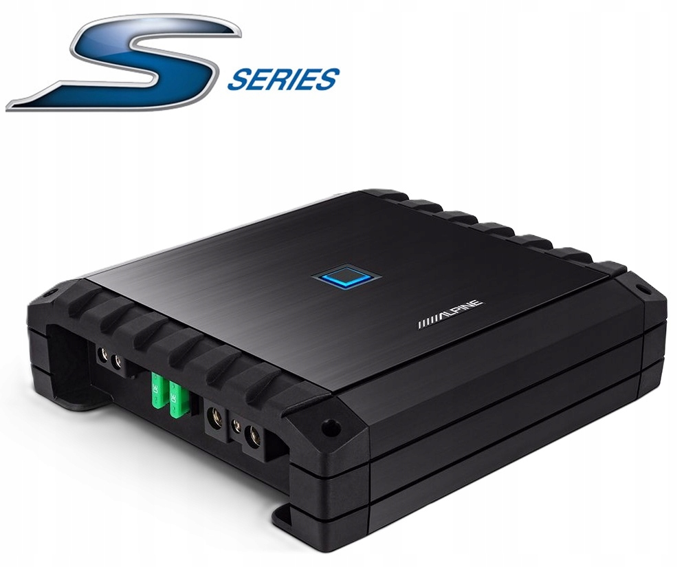 Alpine S2-A60M Monoblok 1-kanałowy Moc 1x 600W Rms Potężny Bas
