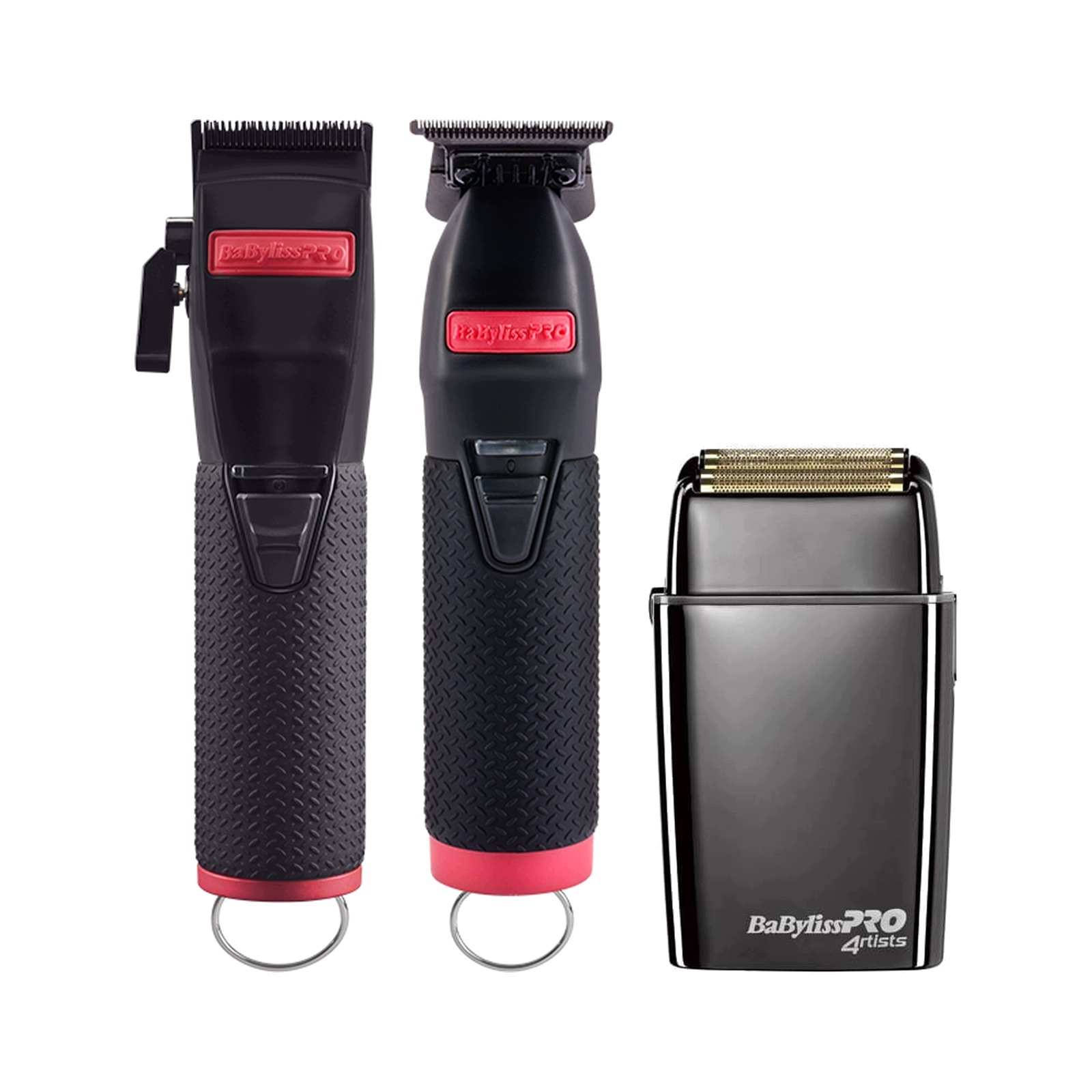 Babyliss Pro Boost+ Black Red sada strojek zastřihovač holicí strojek