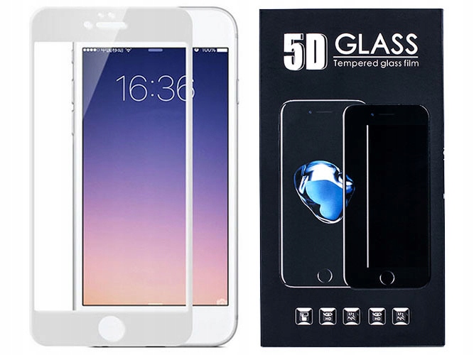 

Iphone 7 Plus Szkło Hartowane 5D 9H Na Cały Ekran