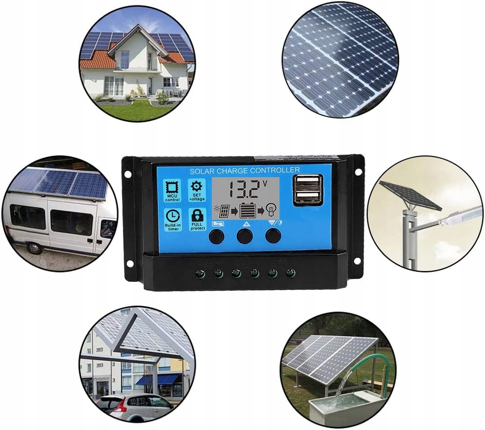 Auto Solar Charge, Solar Charge Regulator Solar Ch Napięcie wtórne 1 V