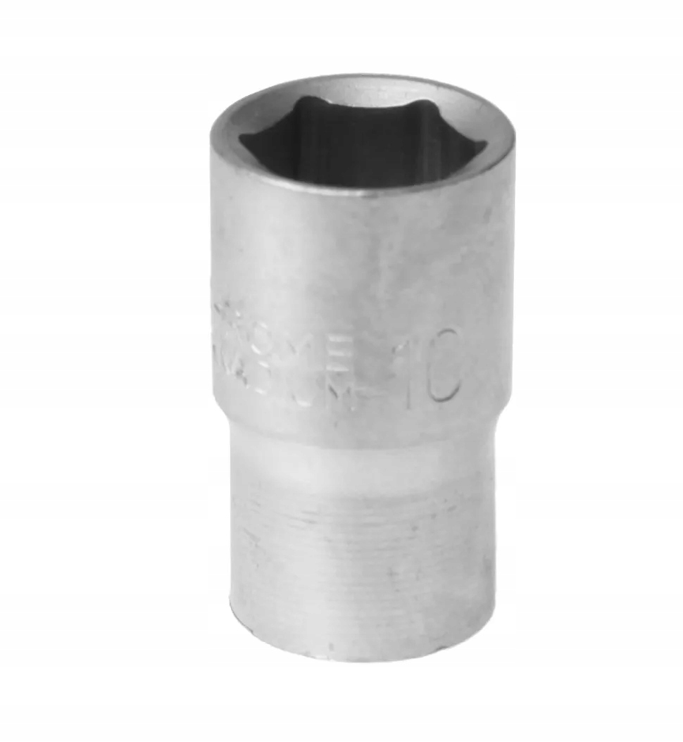 Klucz nasadowy nasadka mała 1/4 6 kątna 10 mm stalowa Mjw 1szt