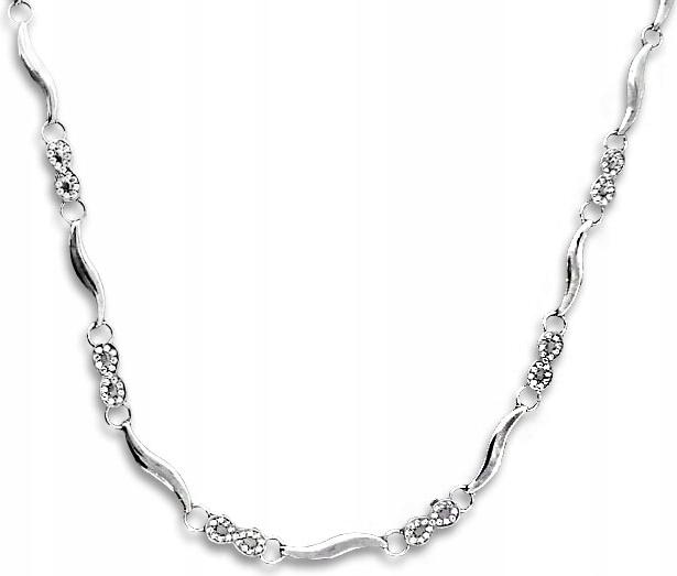 Stříbrný náhrdelník 925 znak nekonečna 9,87 g s přívěskem, módní vzor