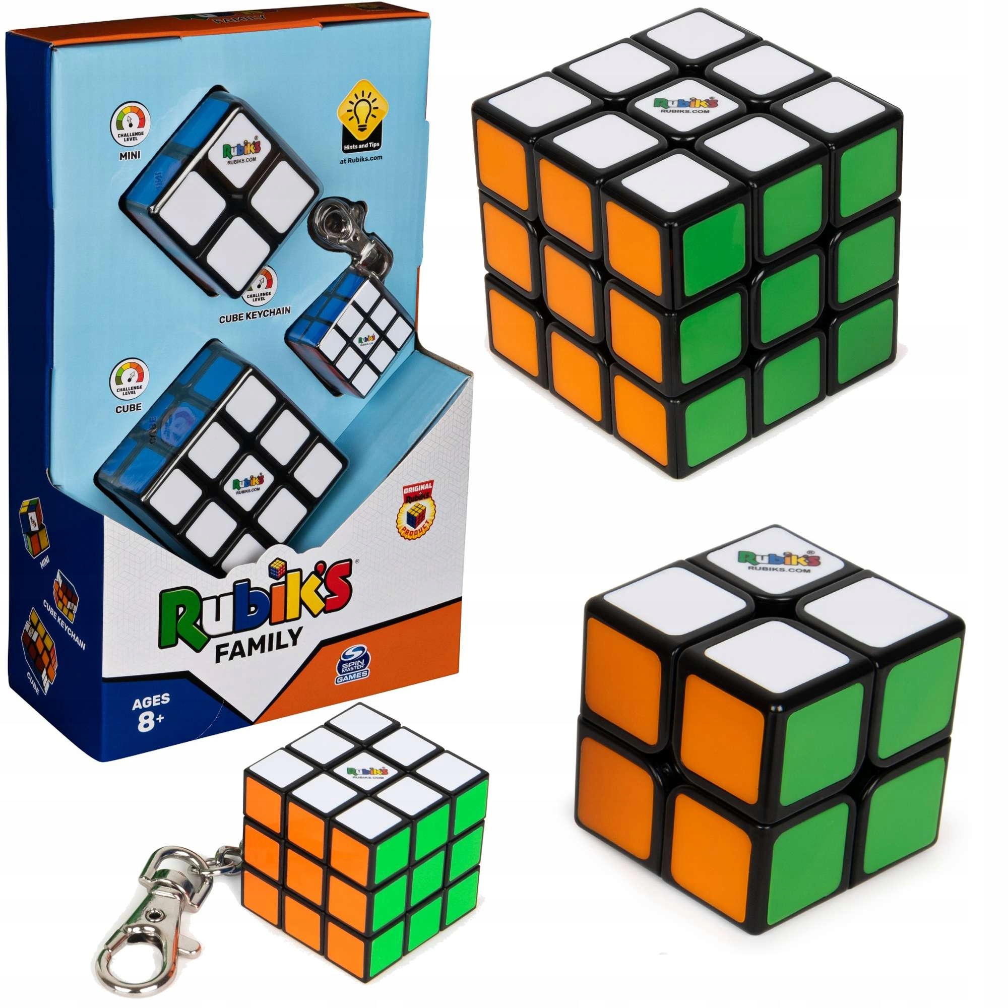 

Oryginalna Kostka Rubika Rubik's 3 Kostki 3X3 2X2