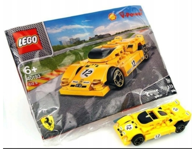 Lego Racers 40193 Ferrari 512 S Nový Unikát Polybag