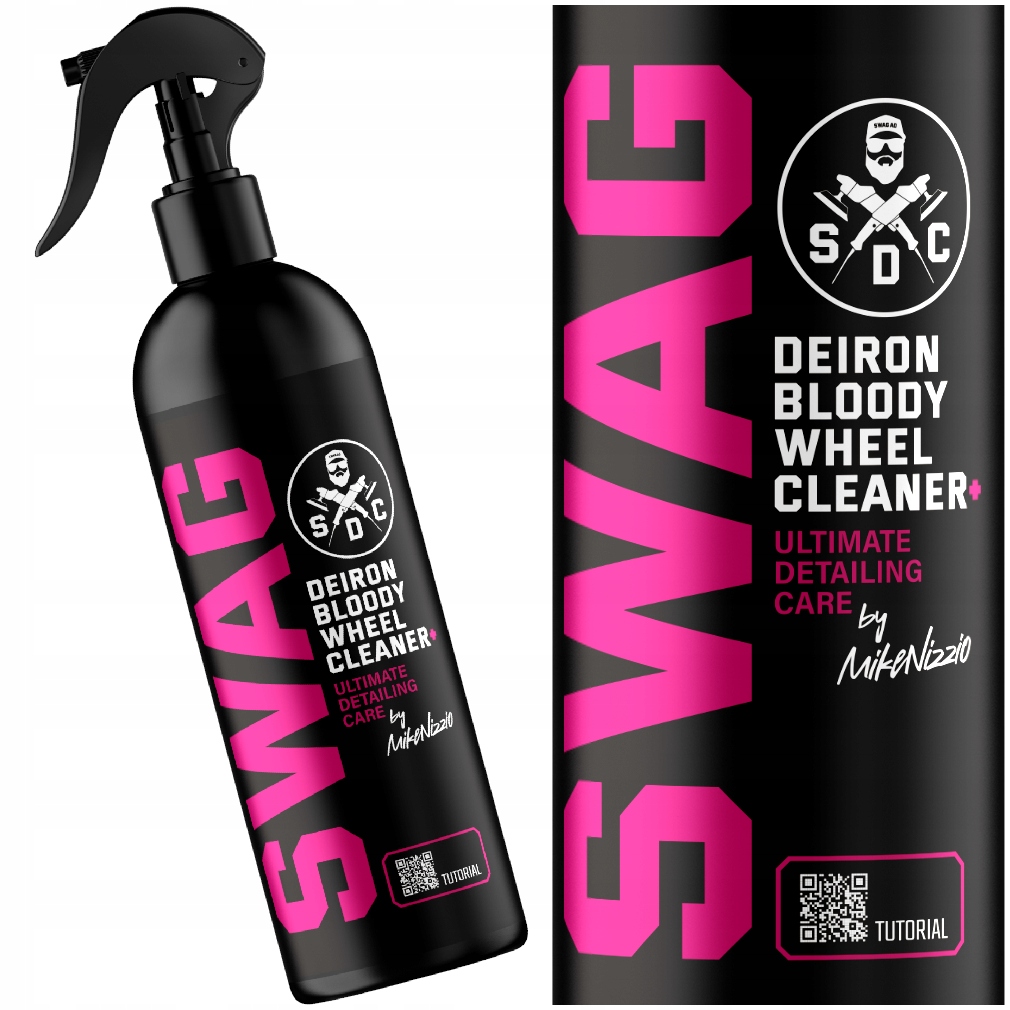 Swag Deiron Bloody Wheel Cleaner+ 1:1 Deironizer Do Czyszczenia Mycia Felg