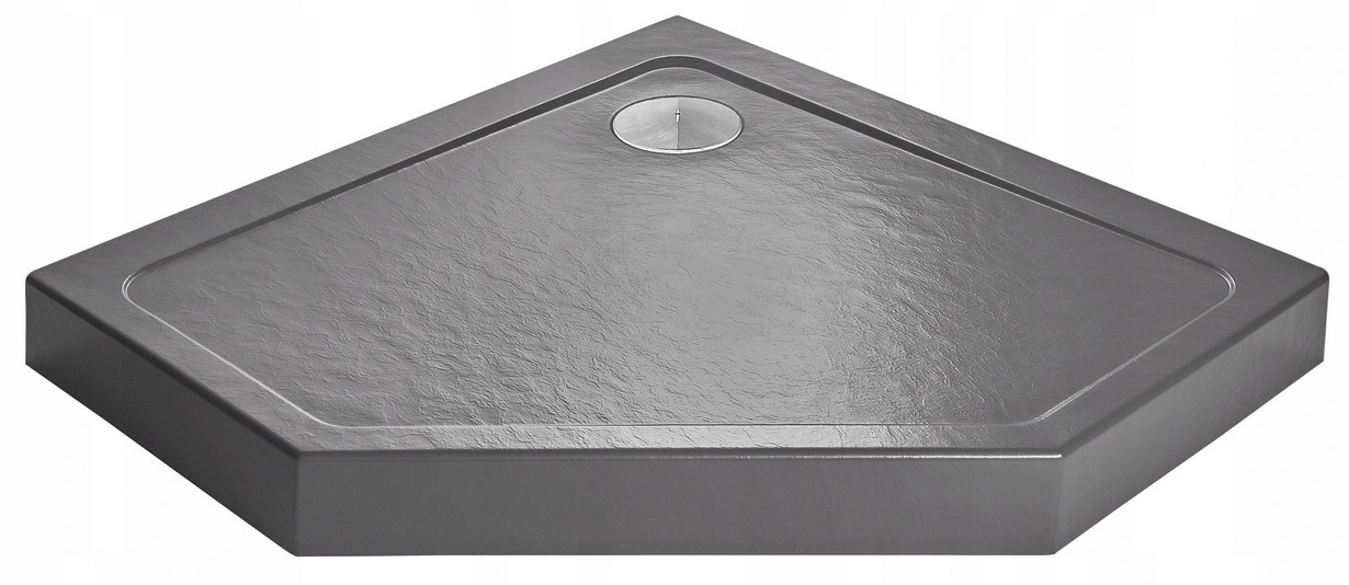 Brodzik Radaway Doros Pt Compact Antracyt 80x80