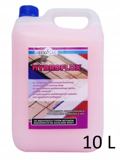 

Hydroflux Plastyfikator Uszczelniacz Do Betonu 10L