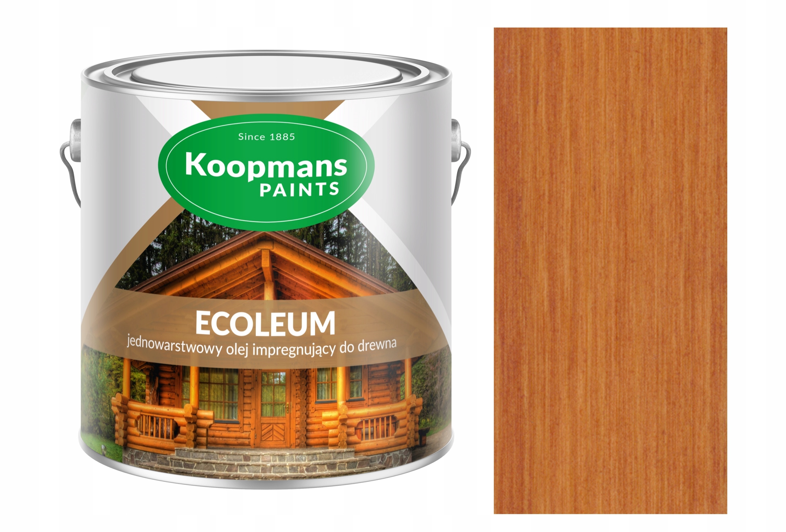 Koopmans Ecoleum Impregnačný Olej Na Ochranu Dreva 10 L 226 Mahagón
