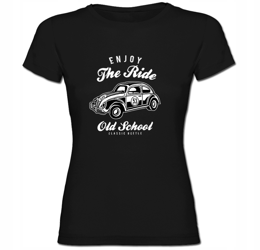 

Tshirt damski Oldschool Garbi Garbus Autko Vw XL