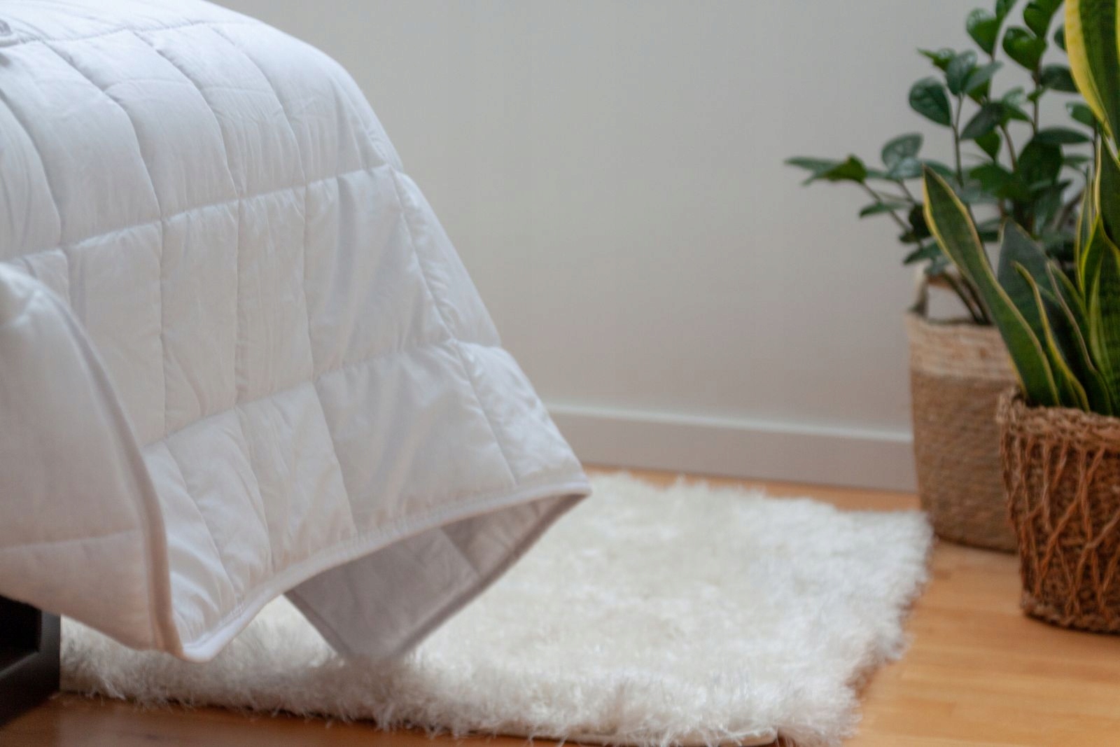 Kołdra obciążeniowa Eliks 140 cm x 200 cm biały 8 kg