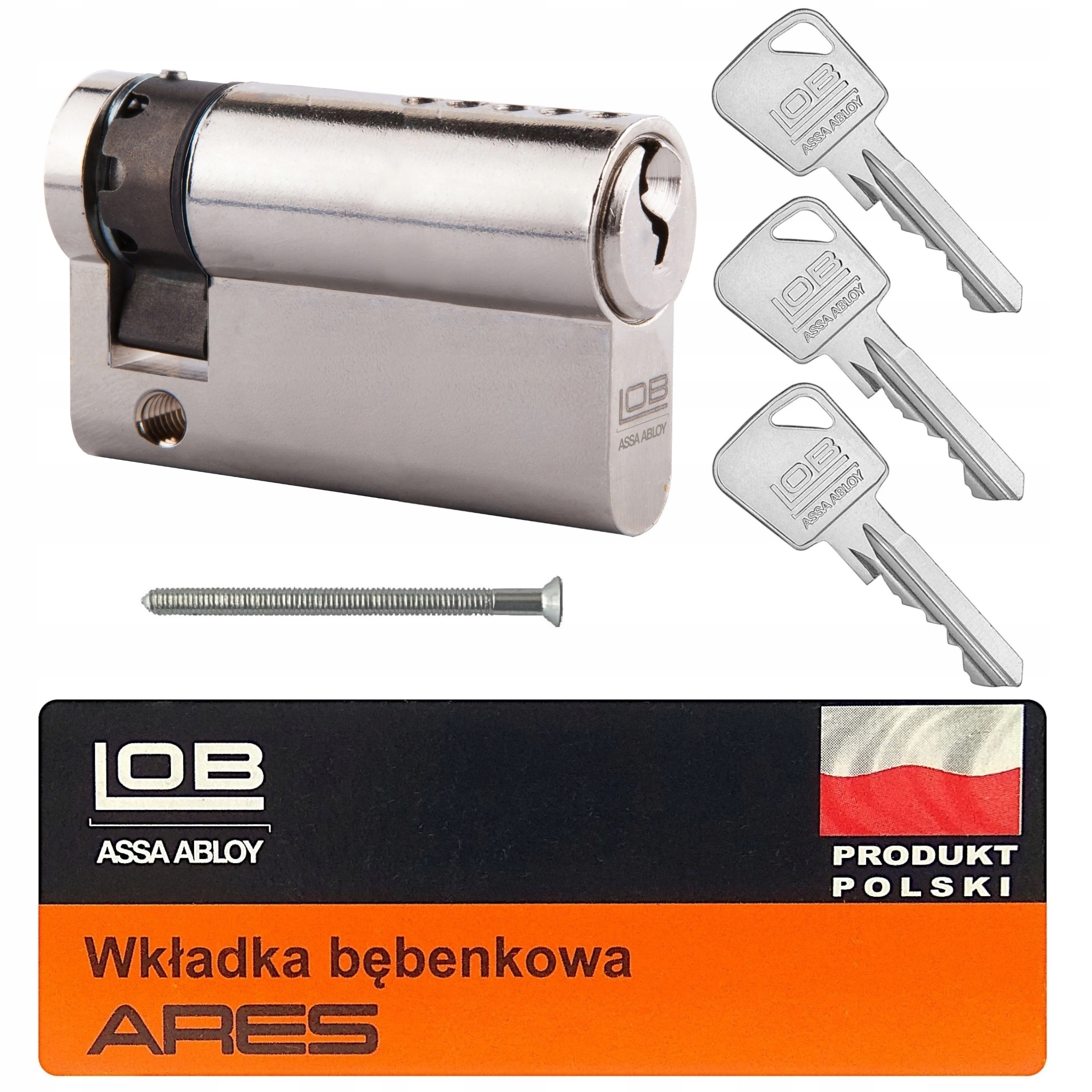 

wkładka Lob Ares 70/9 zabierak ustawny nikiel