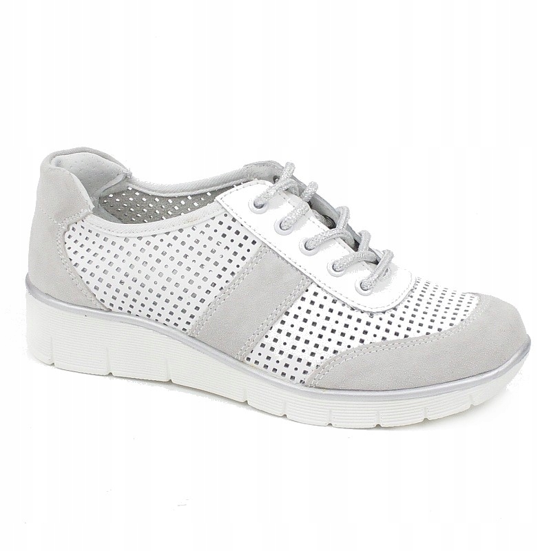 Filippo DP028 Bílé Děrované Polobotky vel. 41