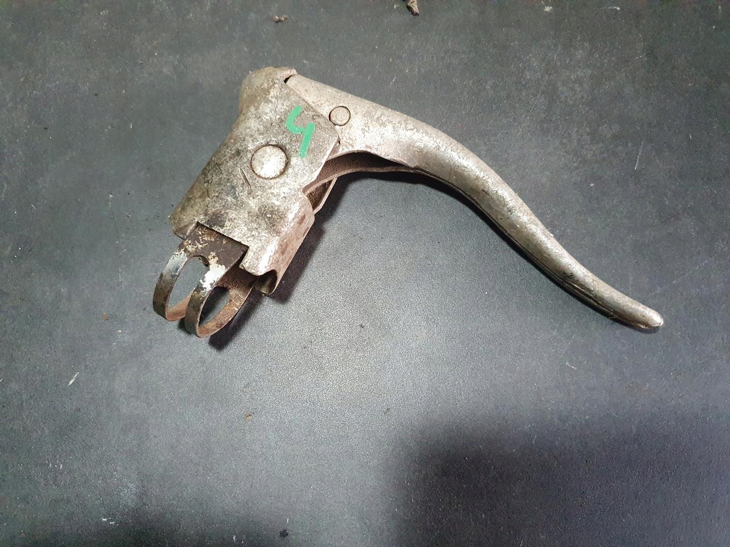 MANETKA RĄCZKA DŹWIGNIA STARY ZABYTKOWY ROWER PRL DDR ORYGINAŁ