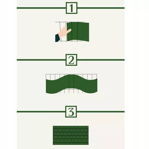 Taśma ogrodzeniowa 19cmx35m 630g/m2 szara 23704 Stan opakowania oryginalne