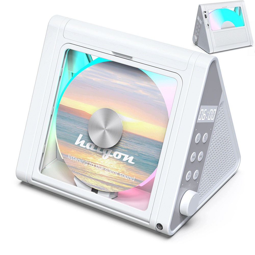 Bluetooth CD Přehrávač Přenosné Rádio Fm Discman Reproduktory