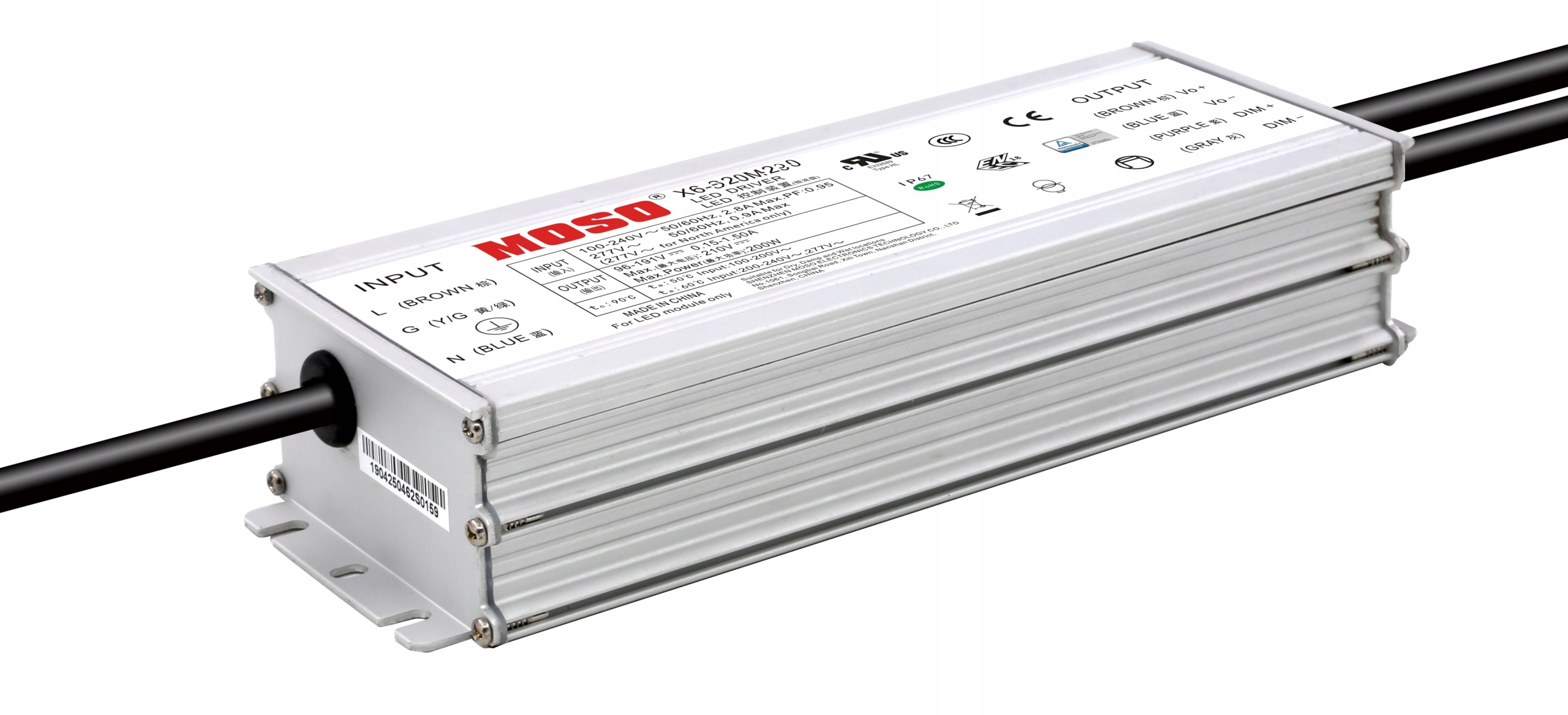 X6-320M457: X6-320M457 Psovi 320W: 0.1-1.10A/228-457V, Cp (0.7-1.1A/290-457V),