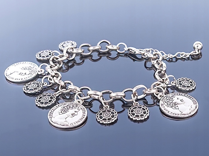 

Srebrna bransoletka Charms * Wzory do wyboru