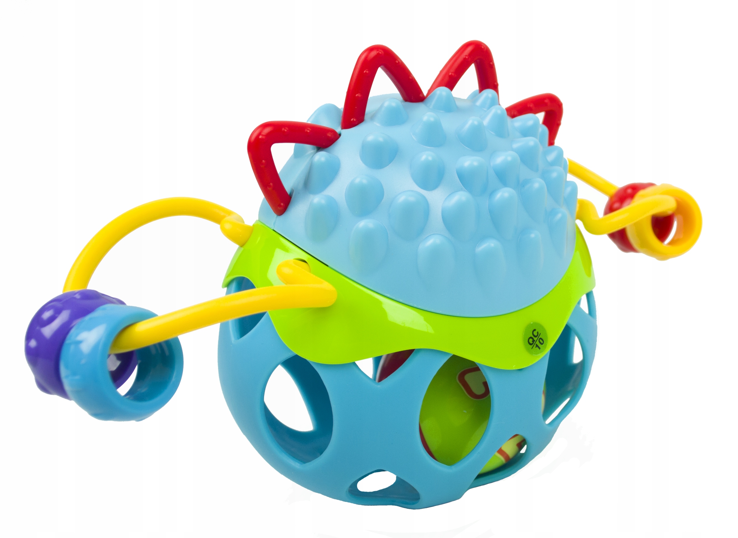 GRZECHOTKA JEŻ SENSORYCZNA ZABAWKA GUMOWY GRYZAK