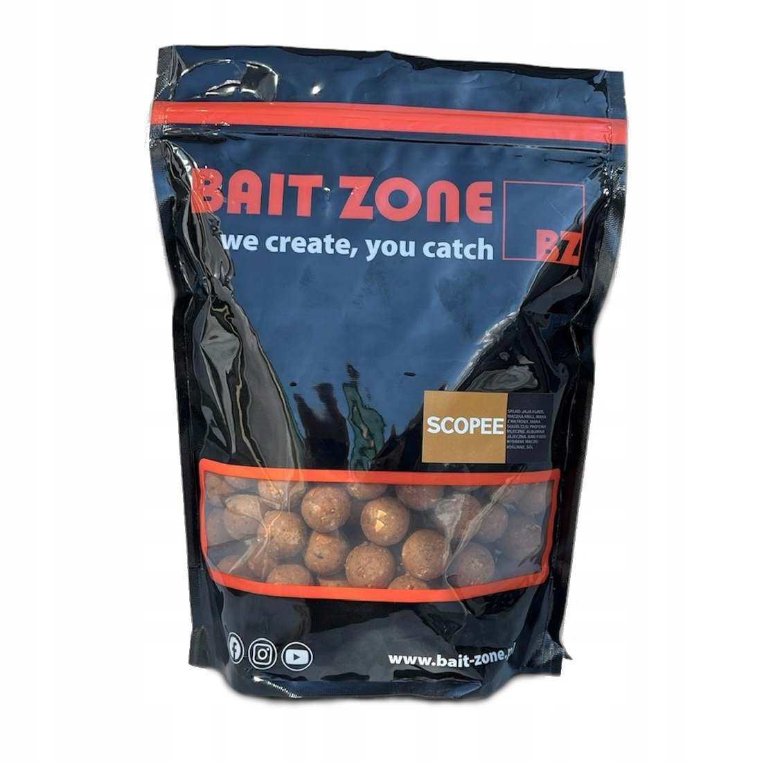 Kulki zanętowe Scopee 20mm 1kg Bait Zone