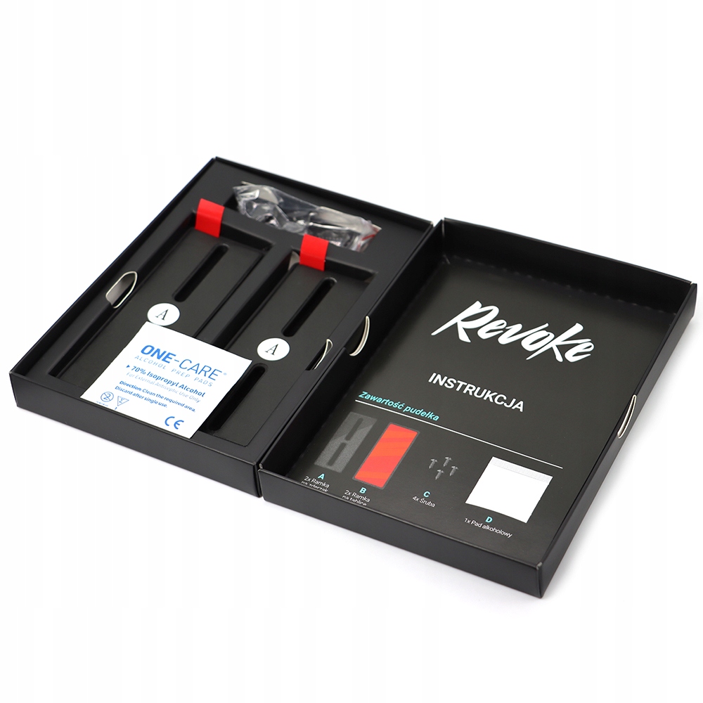 Bezramkowe Magnetyczne Mocowanie na jedną tablicę PlateSnap