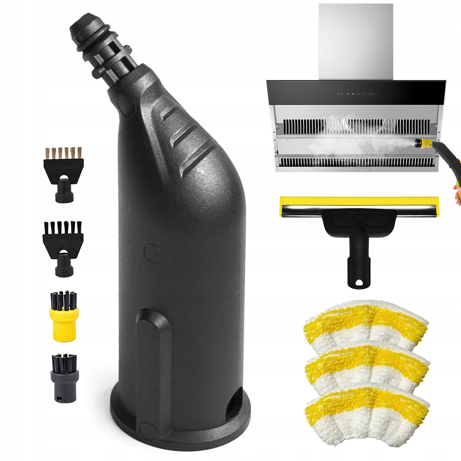 Sada Příslušenství Pro Napařovače Karch SC1 SC2 SC3 SC4 SC5 9 Kusů